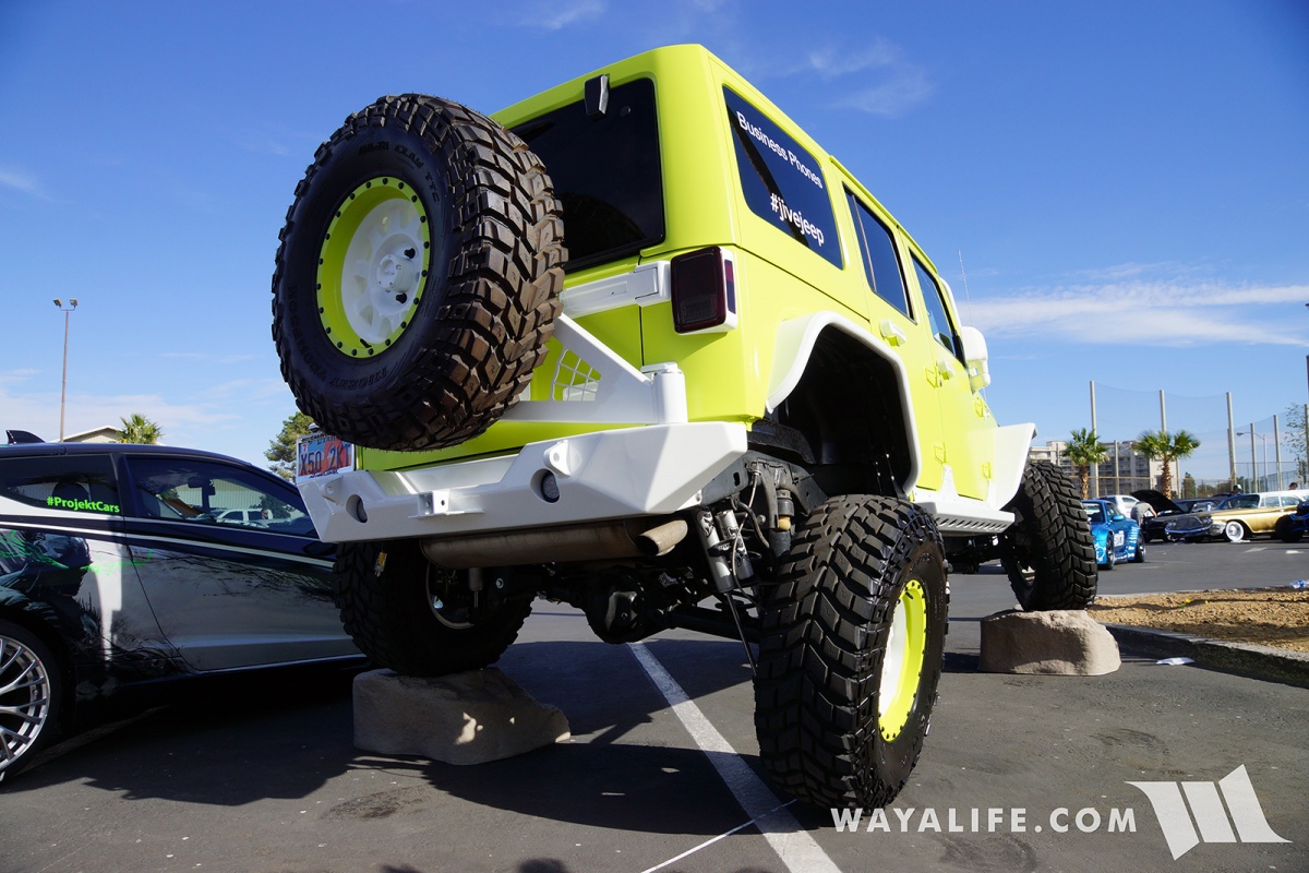 2017 SEMA Jive Jeep Lime Green Jeep JK Wrangler Unlimited | WAYALIFE Jeep  Forum