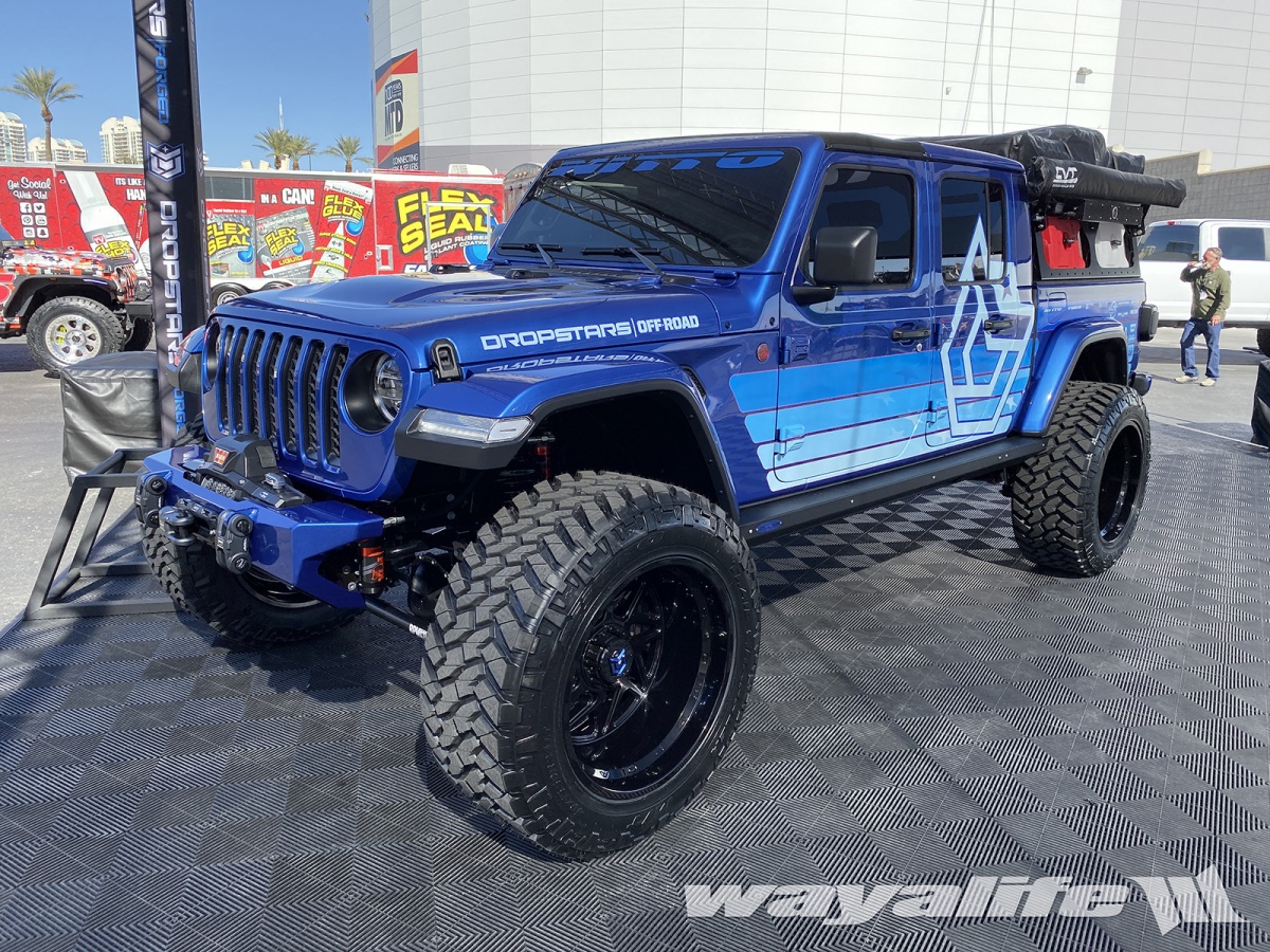 19 Sema Dropstar Blue Jeep Jt Gladiator Wayalife Jeep Forum
