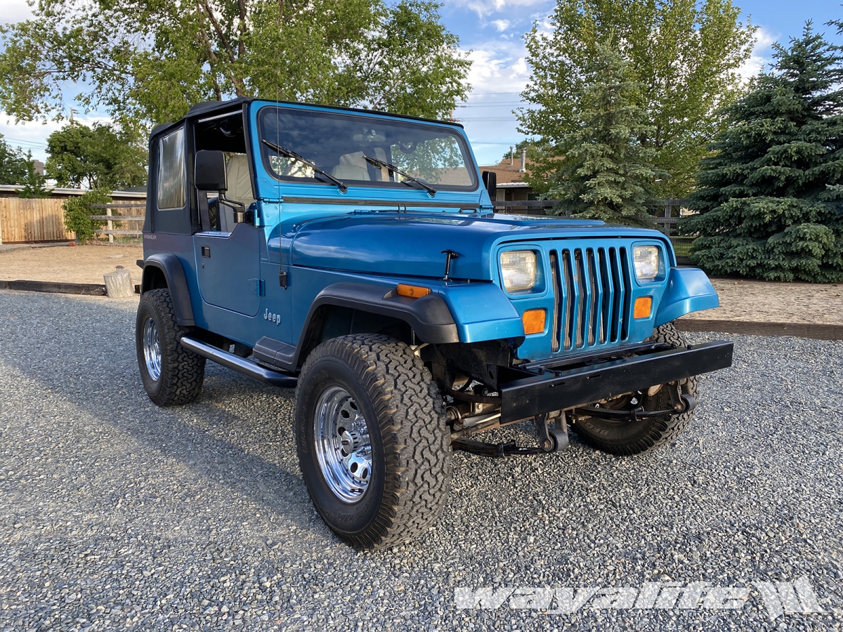 RONA : 1993 Jeep YJ Wrangler - Navajo Turquoise Metallic | WAYALIFE Jeep  Forum