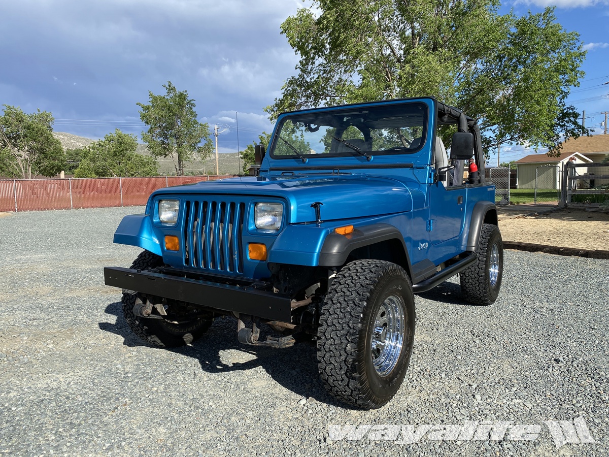 RONA : 1993 Jeep YJ Wrangler – Navajo Turquoise Metallic – WAYALIFE Blog