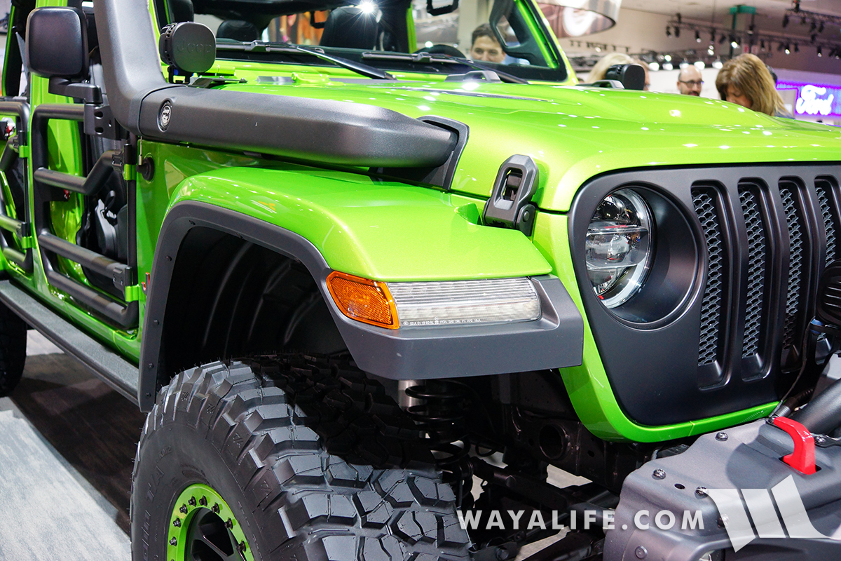 Mojito JL Wrangler Rubicon Unlimited snorkel