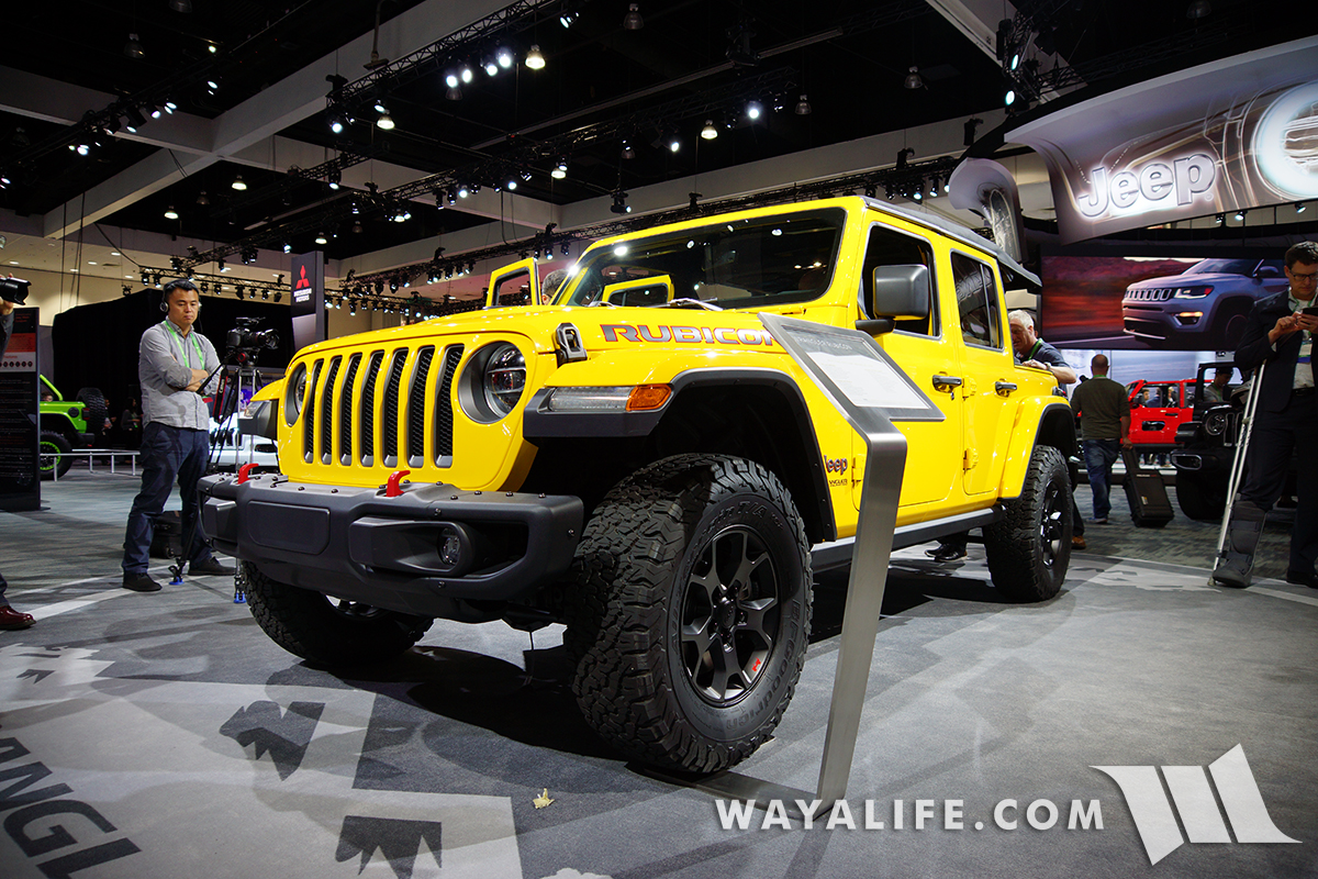 JL Wrangler Rubicon Unlimited Yellow