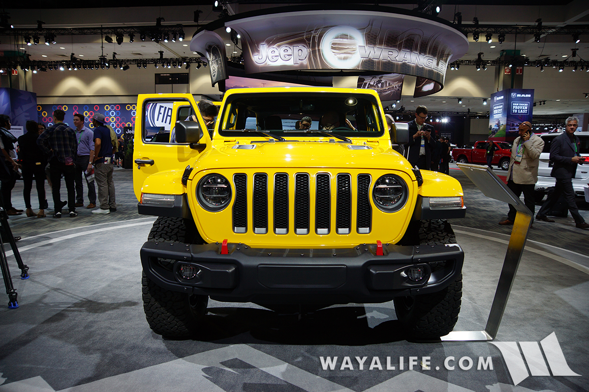 JL Wrangler Rubicon Unlimited Yellow