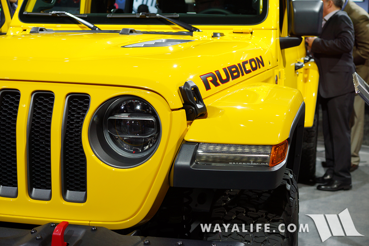 JL Wrangler Rubicon highline fenders