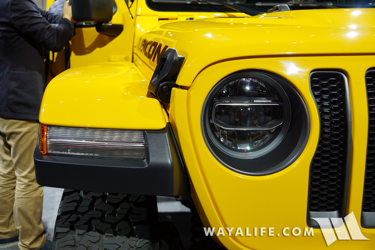 JL Wrangler Rubicon highline fenders