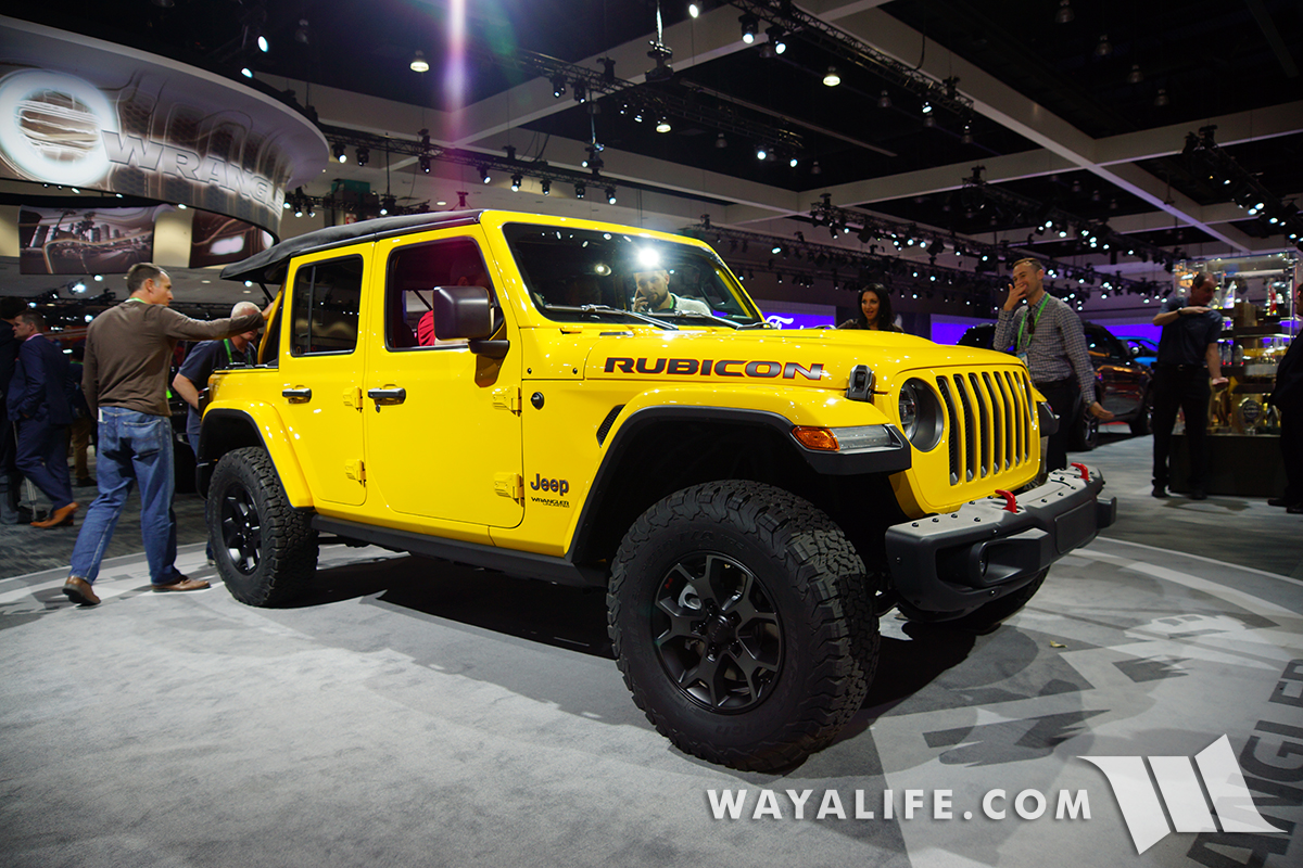 JL Wrangler Rubicon Unlimited Yellow